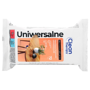 Nawilżane ściereczki UNIWERSALNE 72 sztuki RAVI